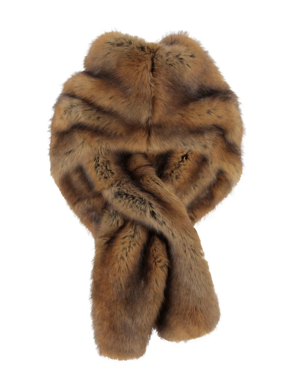 Niccolò Pasqualetti faux-fur stole - Bruin