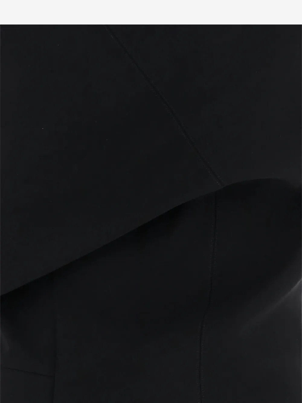 Jacquemus Pesce Draped One-shoulder Mini Dress In Black