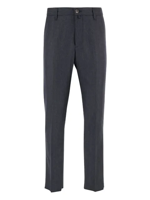 Jacob Cohën herringbone-pattern trousers
