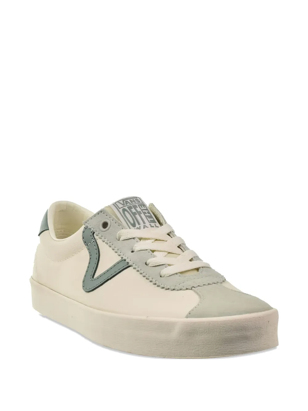 Vans Sport Low sneakers met leren vlak Beige