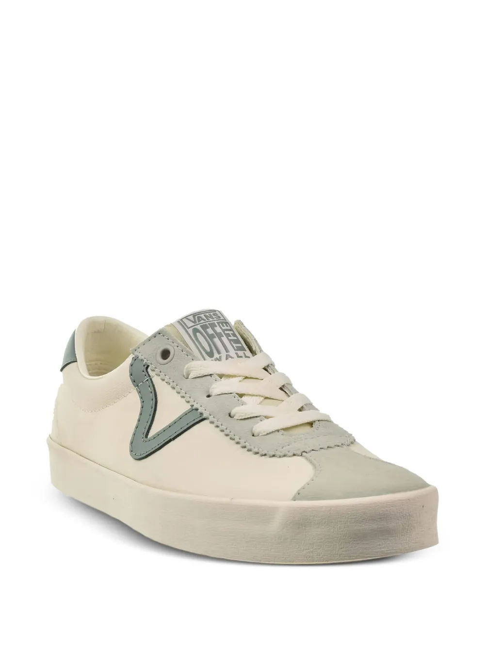 Vans Sport Low sneakers met leren vlak Beige