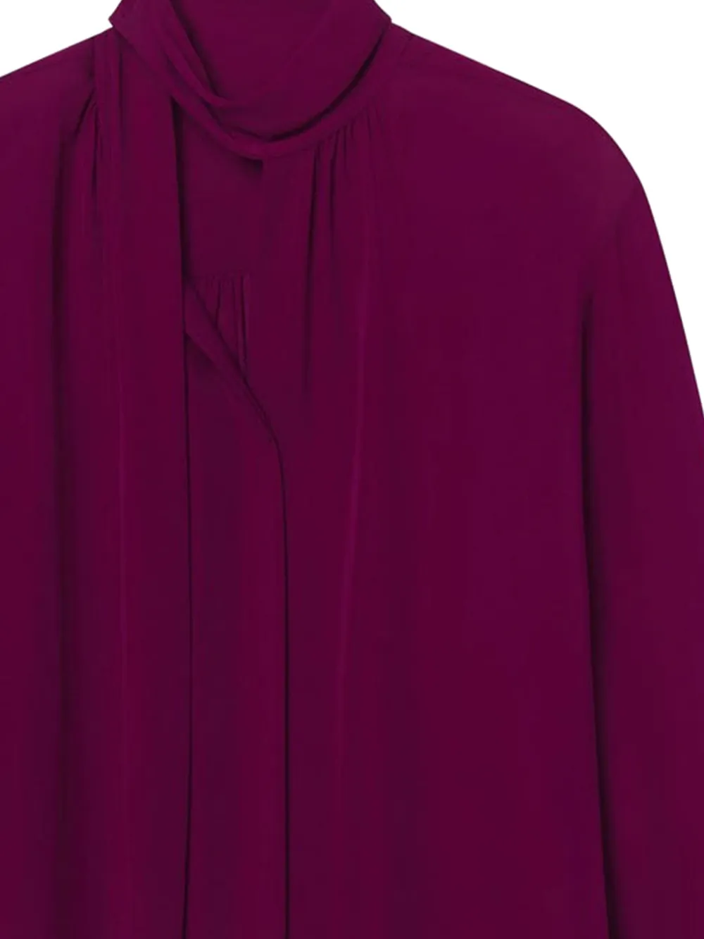 A.L.C. Blouse met strikdetail - Roze