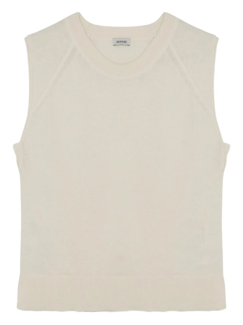 Simkhai Round-neck Sleeveless Tank Top In Neutral