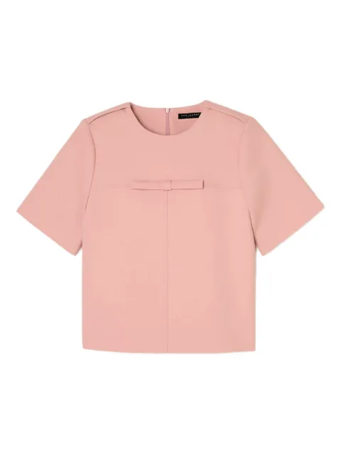 Tara Jarmon Tea bow-detail blouse