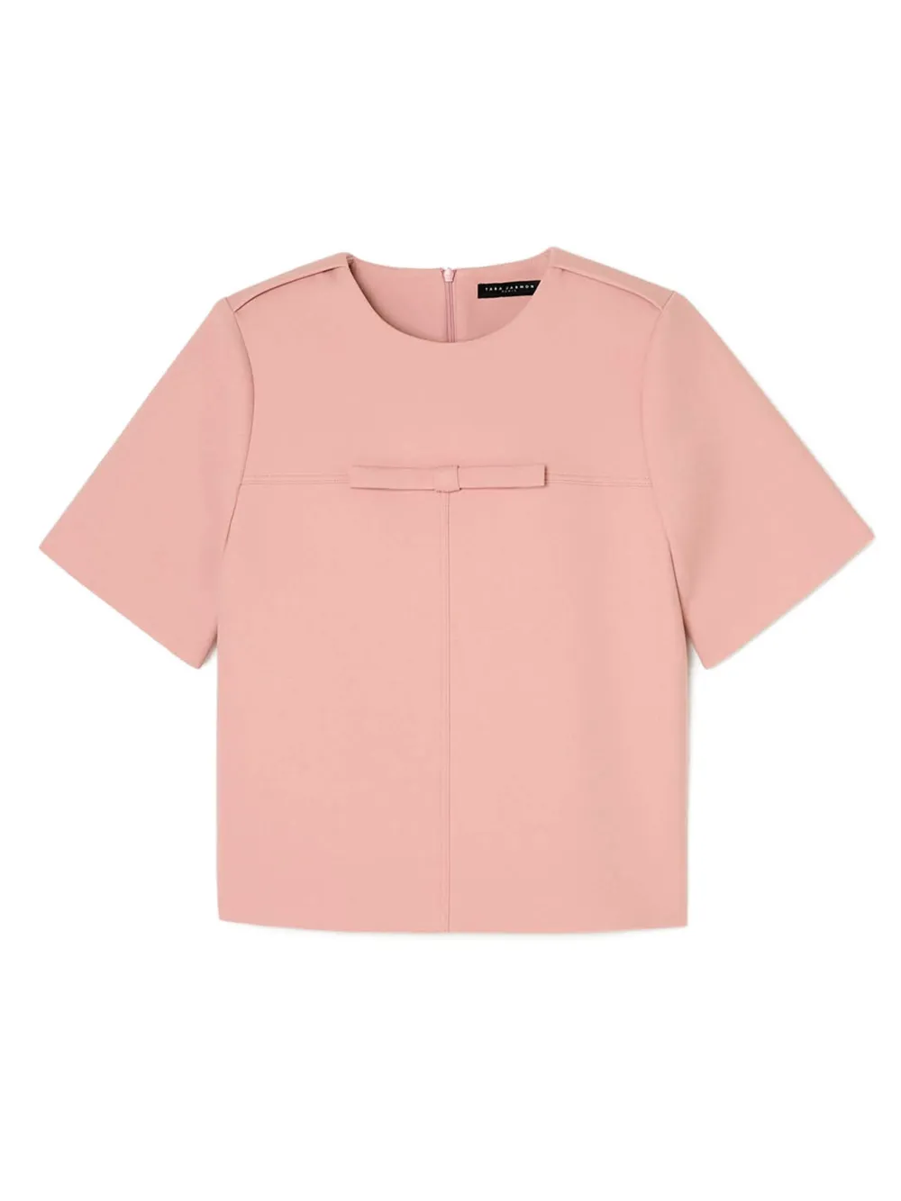Tara Jarmon Tea bow-detail blouse - Roze