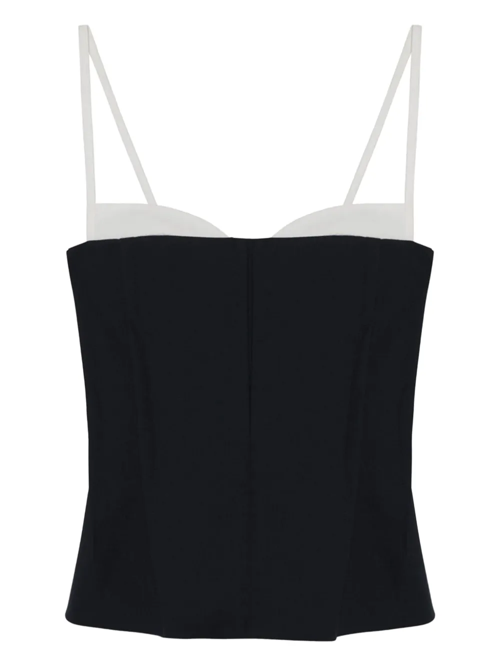 Simkhai sweetheart-neck top | Black | Image 1