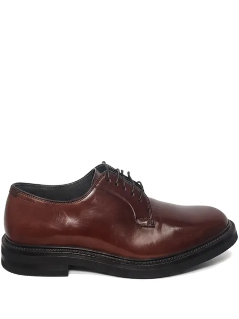 Brunello Cucinelli leather lace-up derby shoes