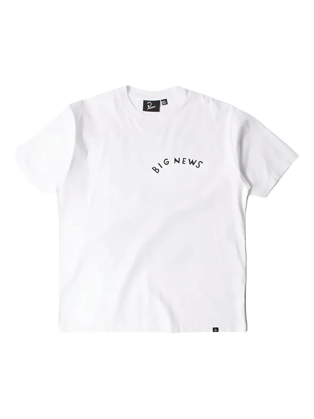 BY PARRA Big News グラフィック Tシャツ - ホワイト BY PARRA Big News グラフィック Tシャツ - ホワイト