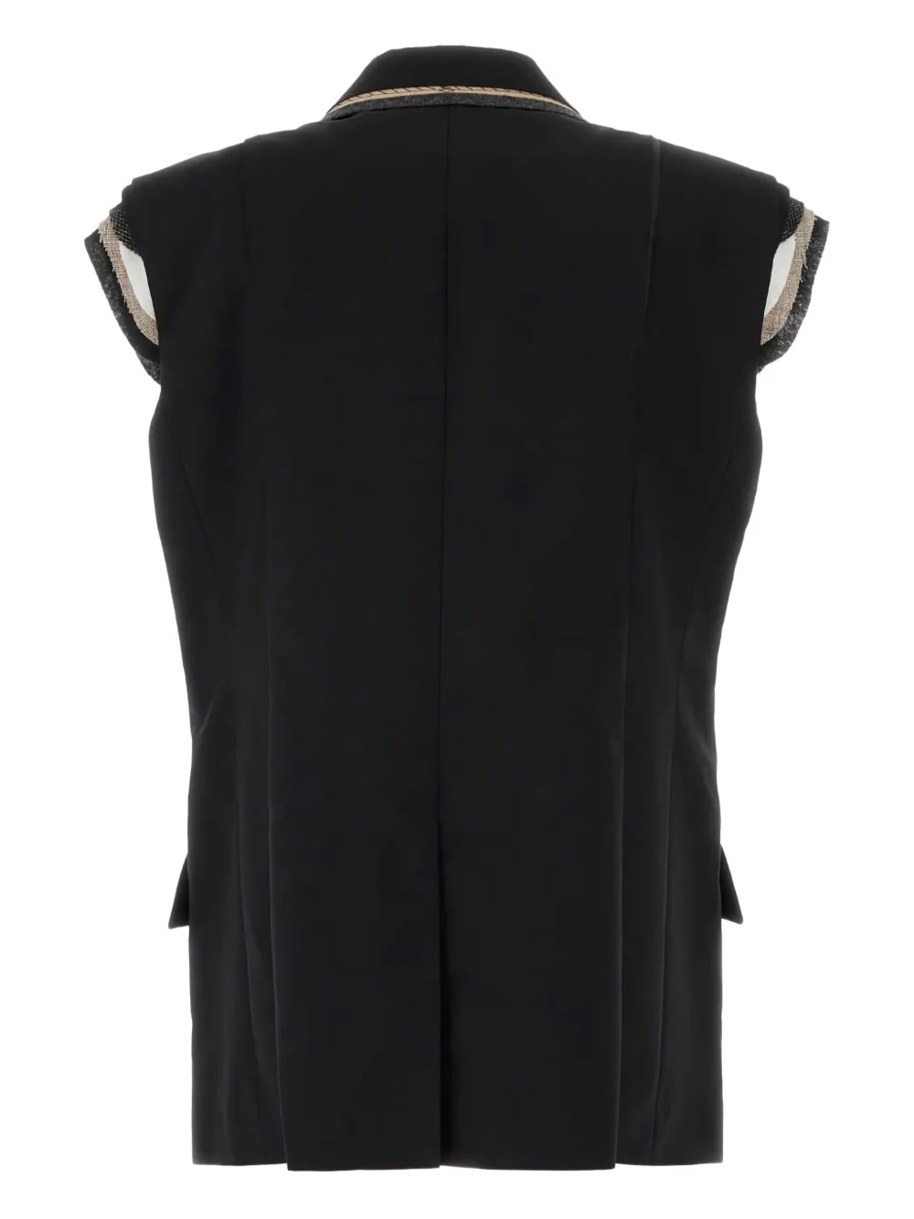 sacai double-breasted embellished vest | Waistcoats & Gilets | Image 2