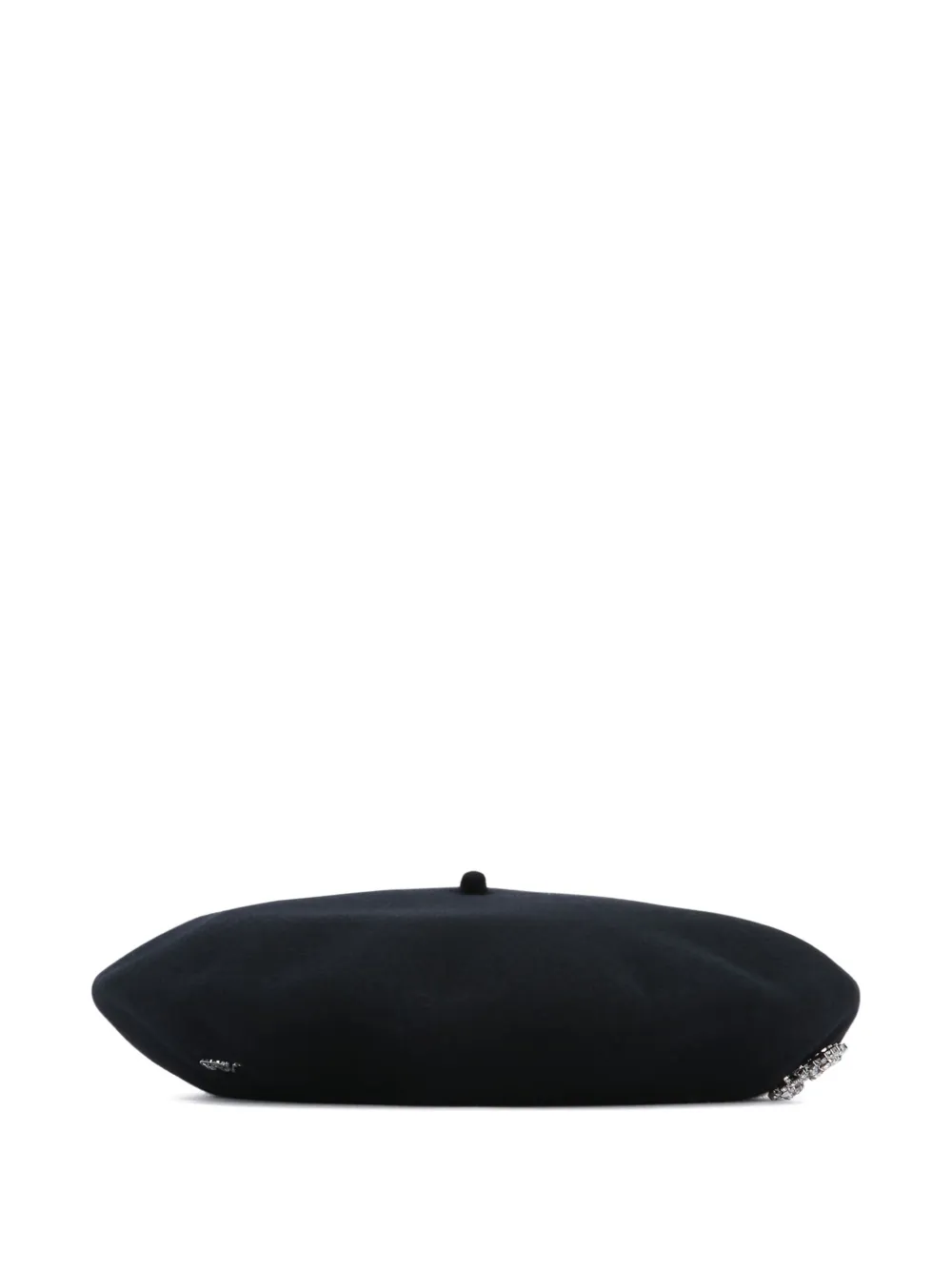 Roger Vivier crystal-embellished beret | Black | Image 1
