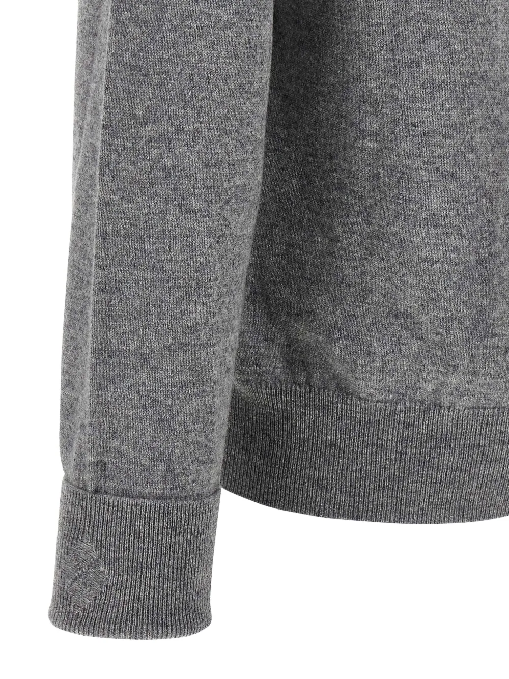 Ballantyne Argyle Pattern Sweater Sweaters And Cardigans Gray In Gray