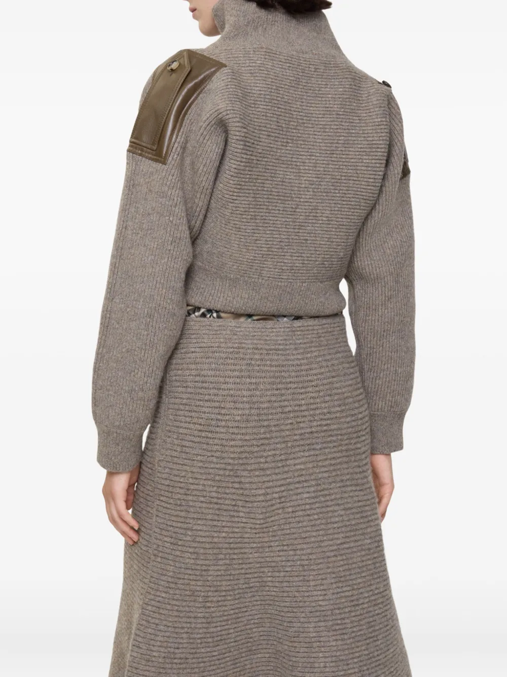 Burberry wool half-button sweater | Knitted Sweaters | Image 2