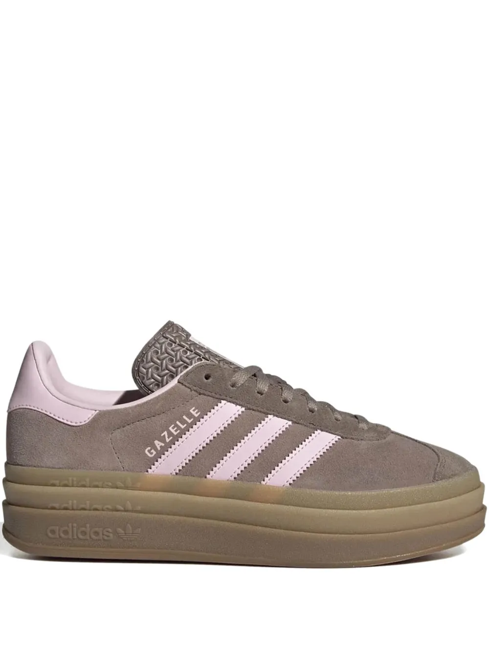 Adidas Originals Gazelle Bold suede platform sneakers Brown