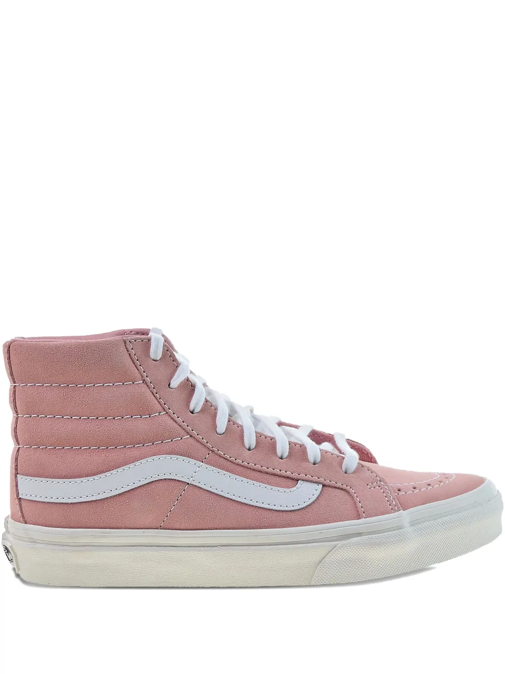 Vans SK8 Hi Slim suede high-top sneakers Pink