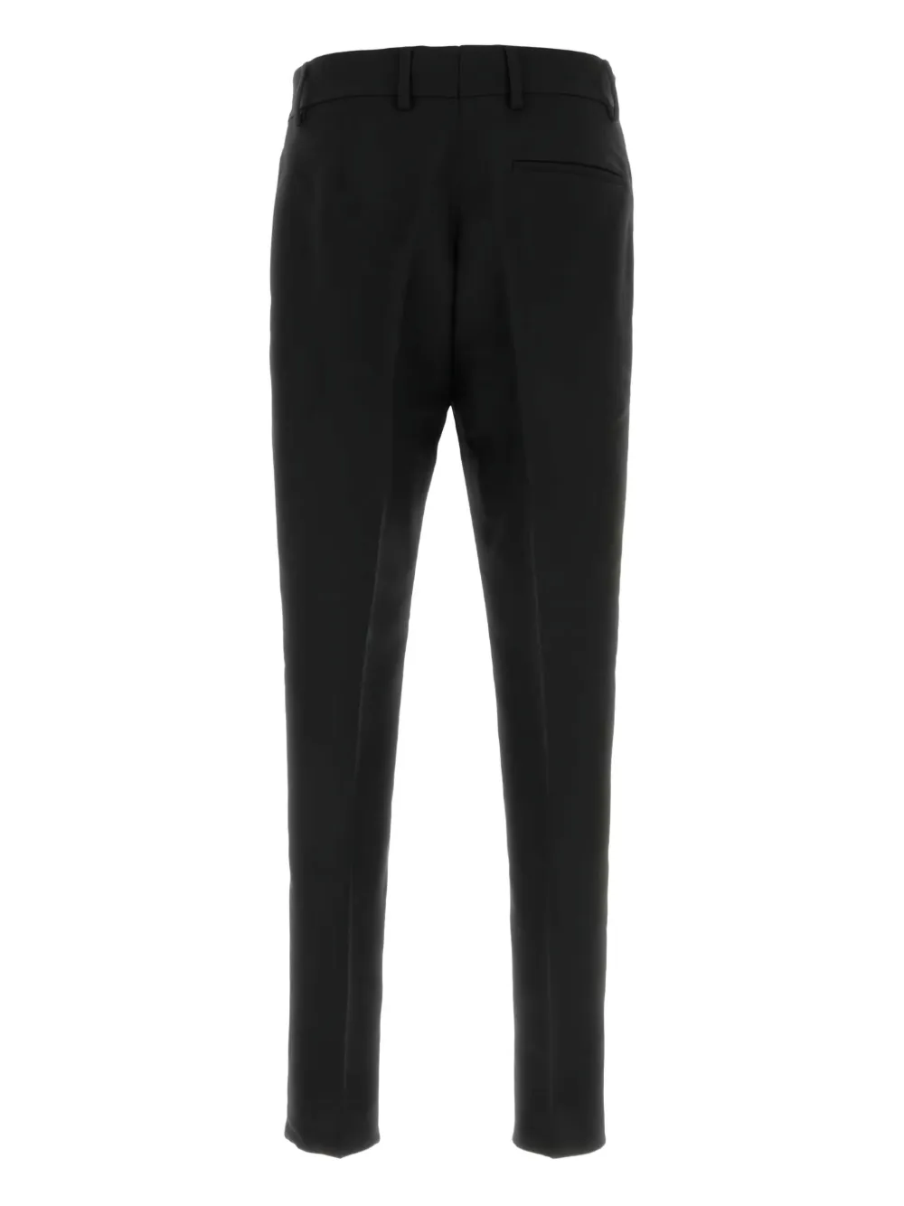 Ferragamo pressed-crease trousers - Zwart