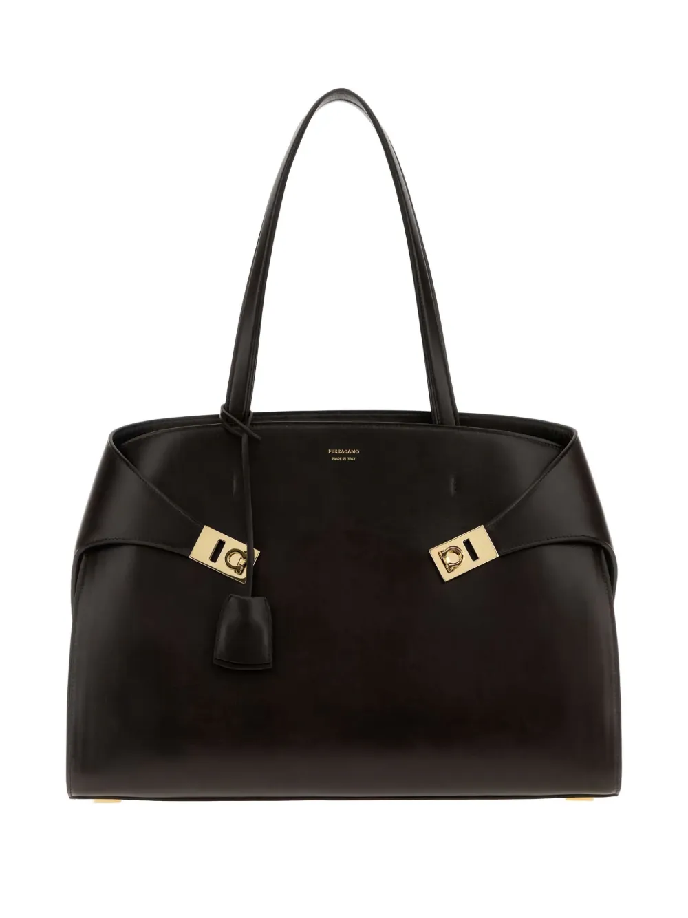 Ferragamo Hug clasp-detail tote bag | Black | Image 1