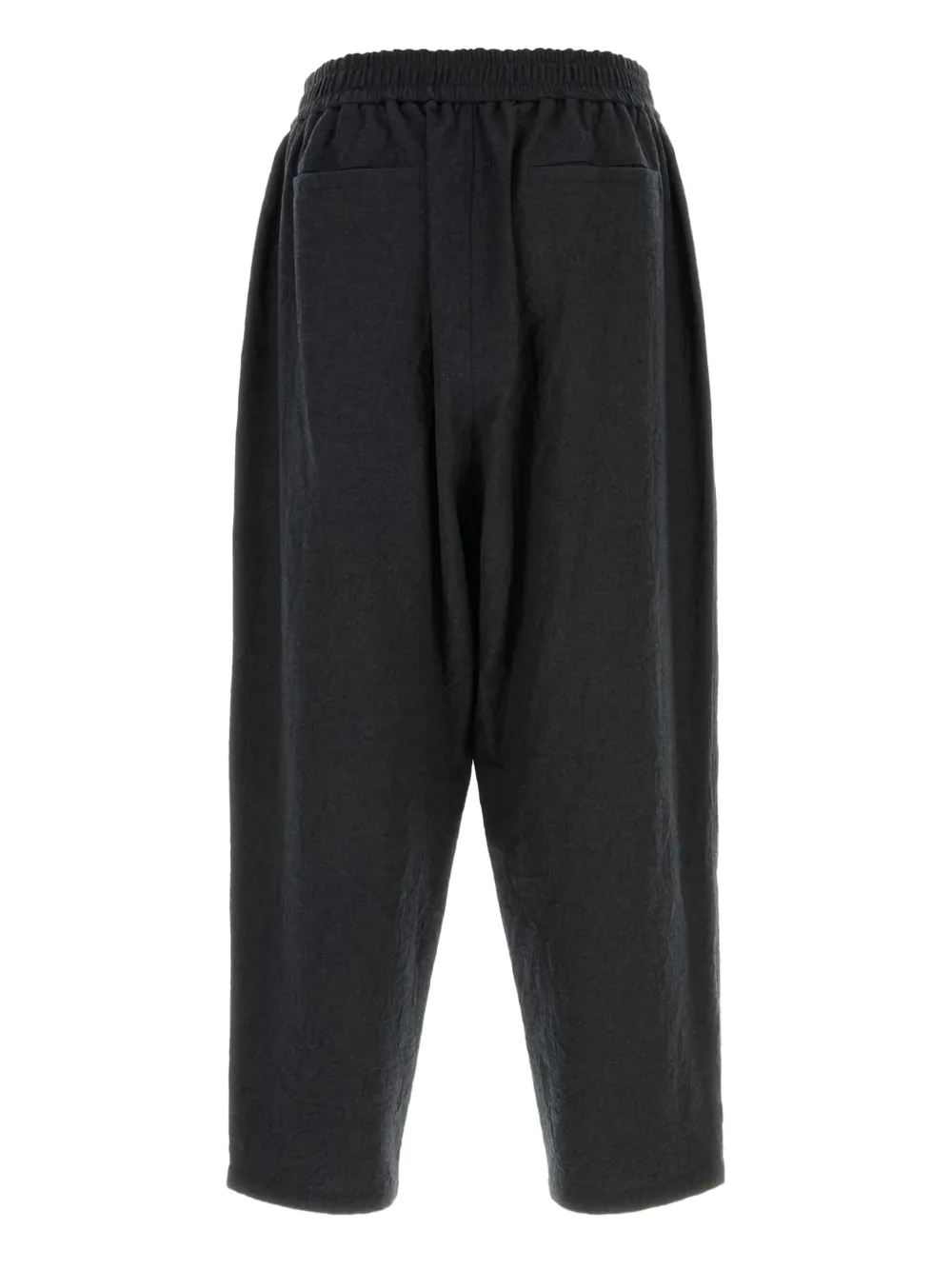 Giorgio Armani virgin wool trousers - Blauw