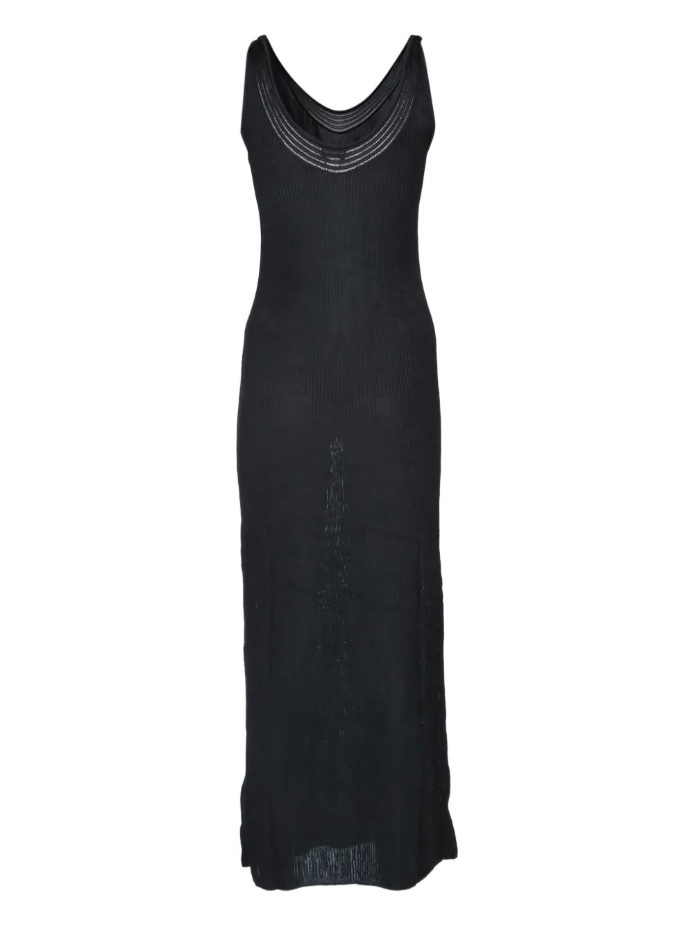 Calvin Klein sleeveless midi dress | Black | Image 1