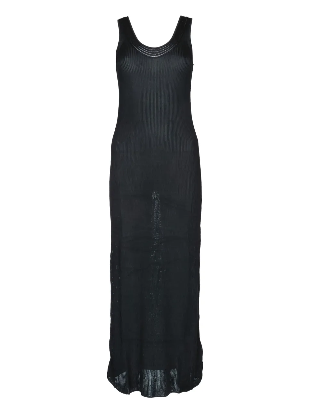 Calvin Klein Mouwloze midi-jurk - Zwart