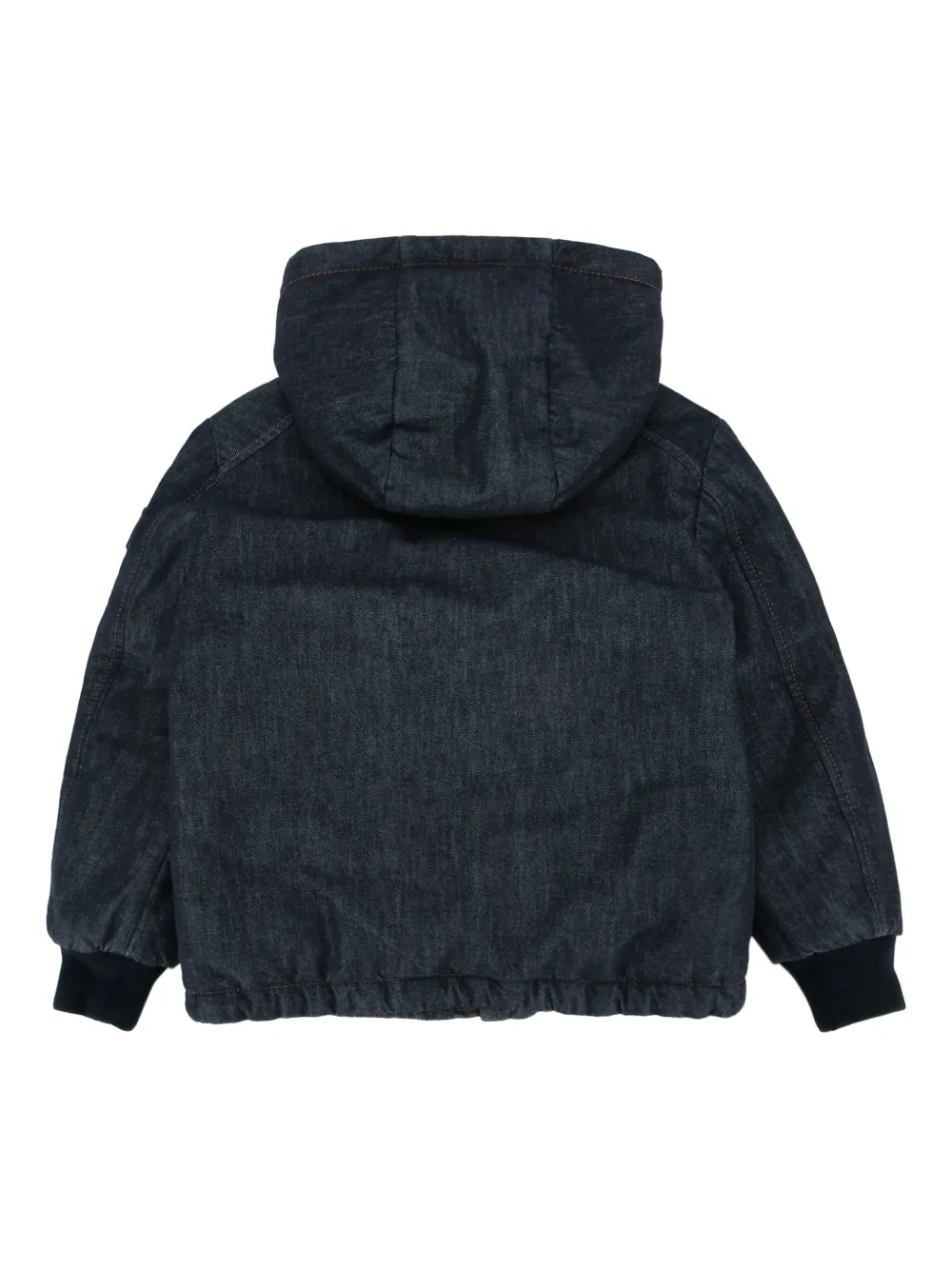 Moncler Enfant chamarra de mezclilla con cierre | Chamarras de mezclilla | Image 2