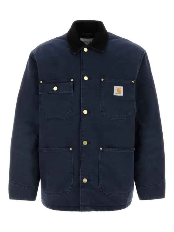 ジャケット・アウター Carhartt WIP OG Chore Coat Indigo Carhartt WIP OG diamond-quilted Chore Coat | Blue | FARFETCH