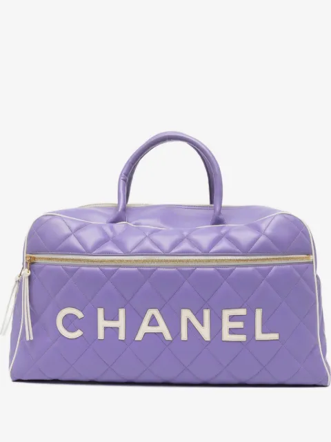 CHANEL Pre-Owned 1992 Weekend Duffel Overnight Duffle Tote