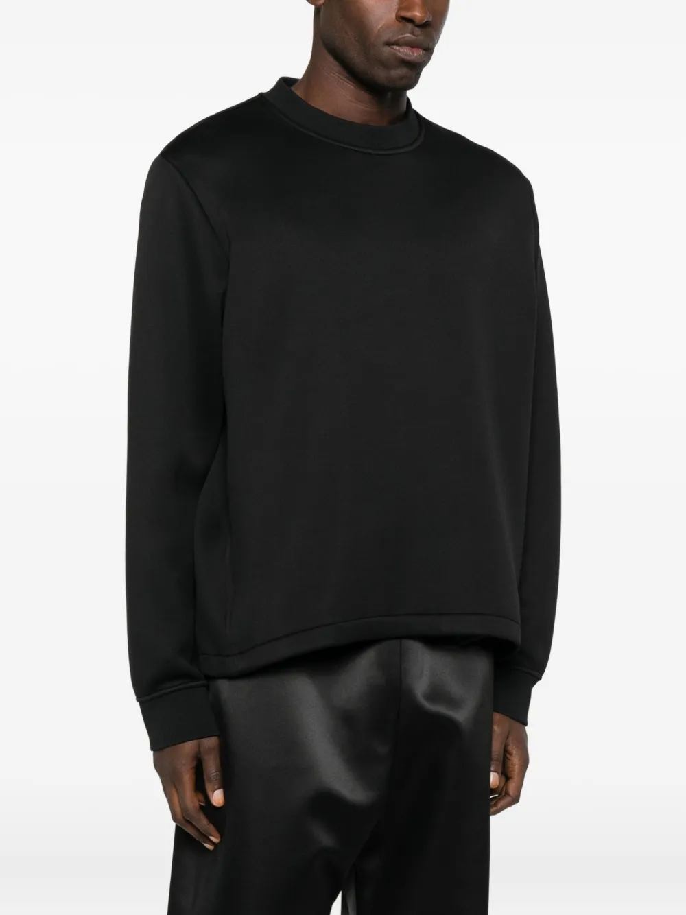 Jil Sander Sweater met ronde hals Zwart