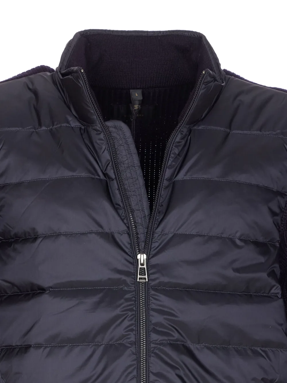 Belstaff Blue Cardigan Frontal Zip Closure In Blue