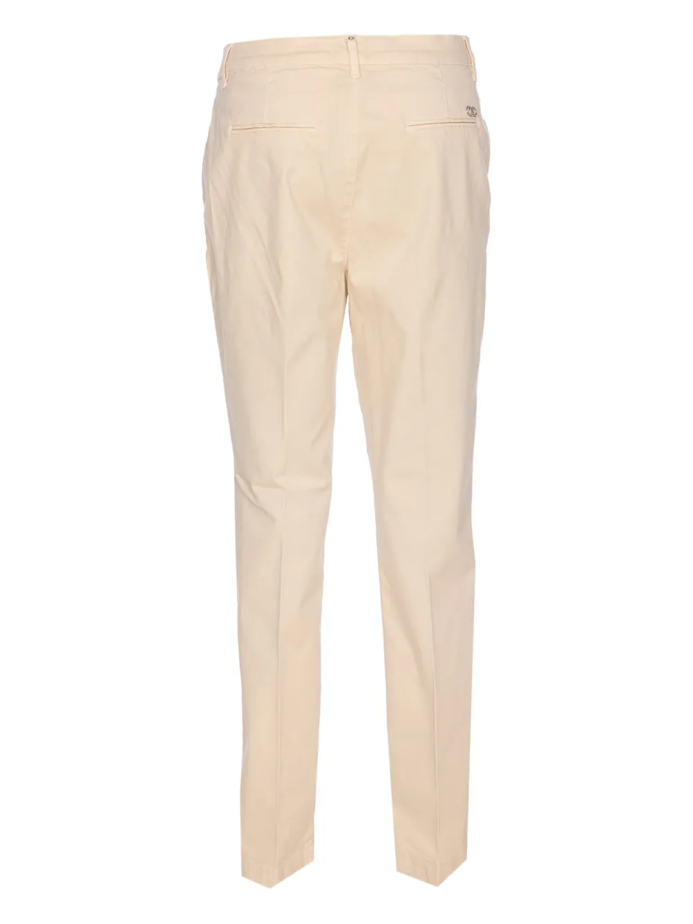 LIU JO button-fastening embellished-pocket trousers - Beige