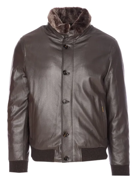 Moorer chamarra con cuello alto
