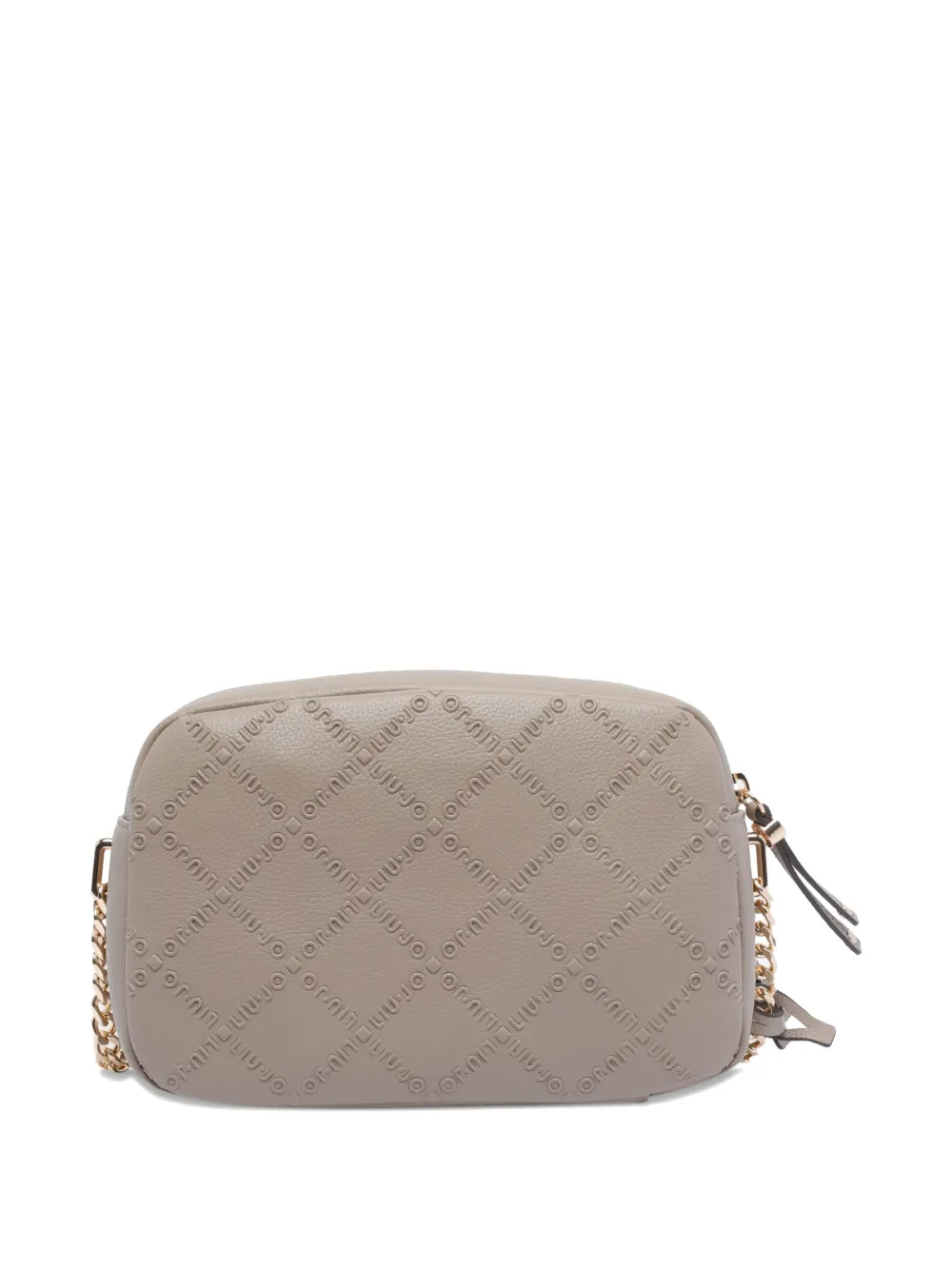 Liu •jo Logo-embossed Chain-strap Shoulder Bag In Neutral