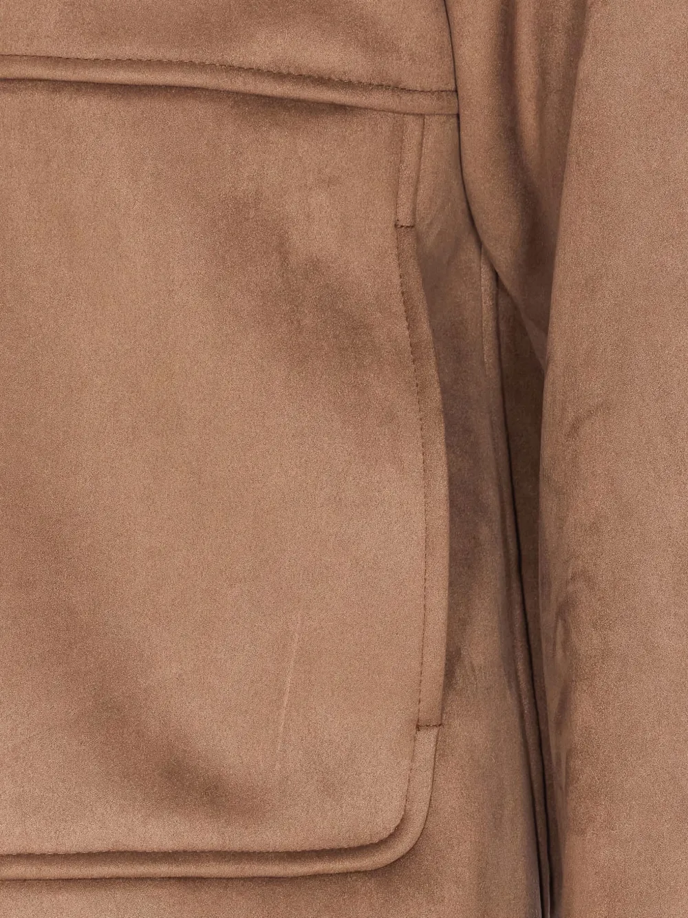 Herno Hooded Jacket With Front Pockets And Sleeves In Brown