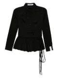 Rokh peplum-hem shirt - Black