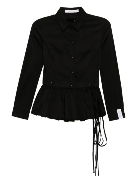 Rokh peplum-hem shirt