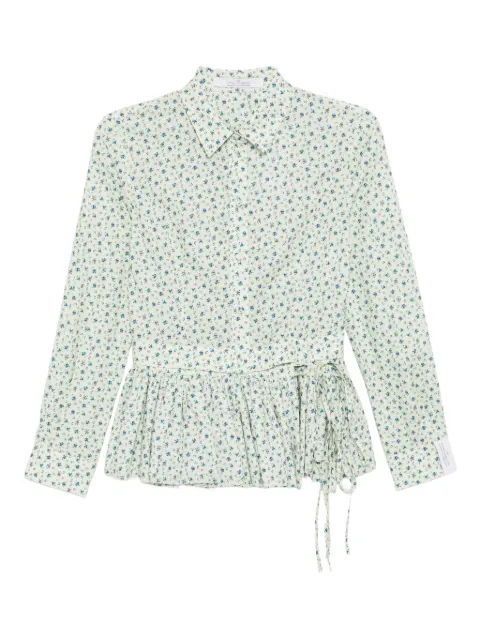 Rokh floral-print shirt