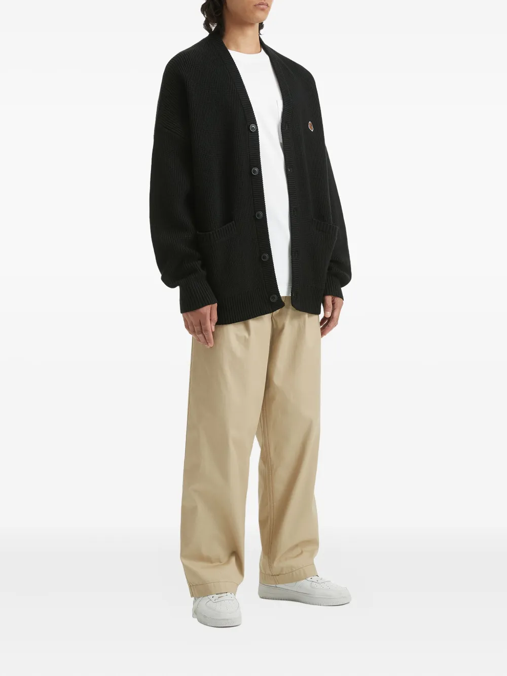 FINGERCROXX patch-pocket ribbed cardigan | Cardigans | Image 2