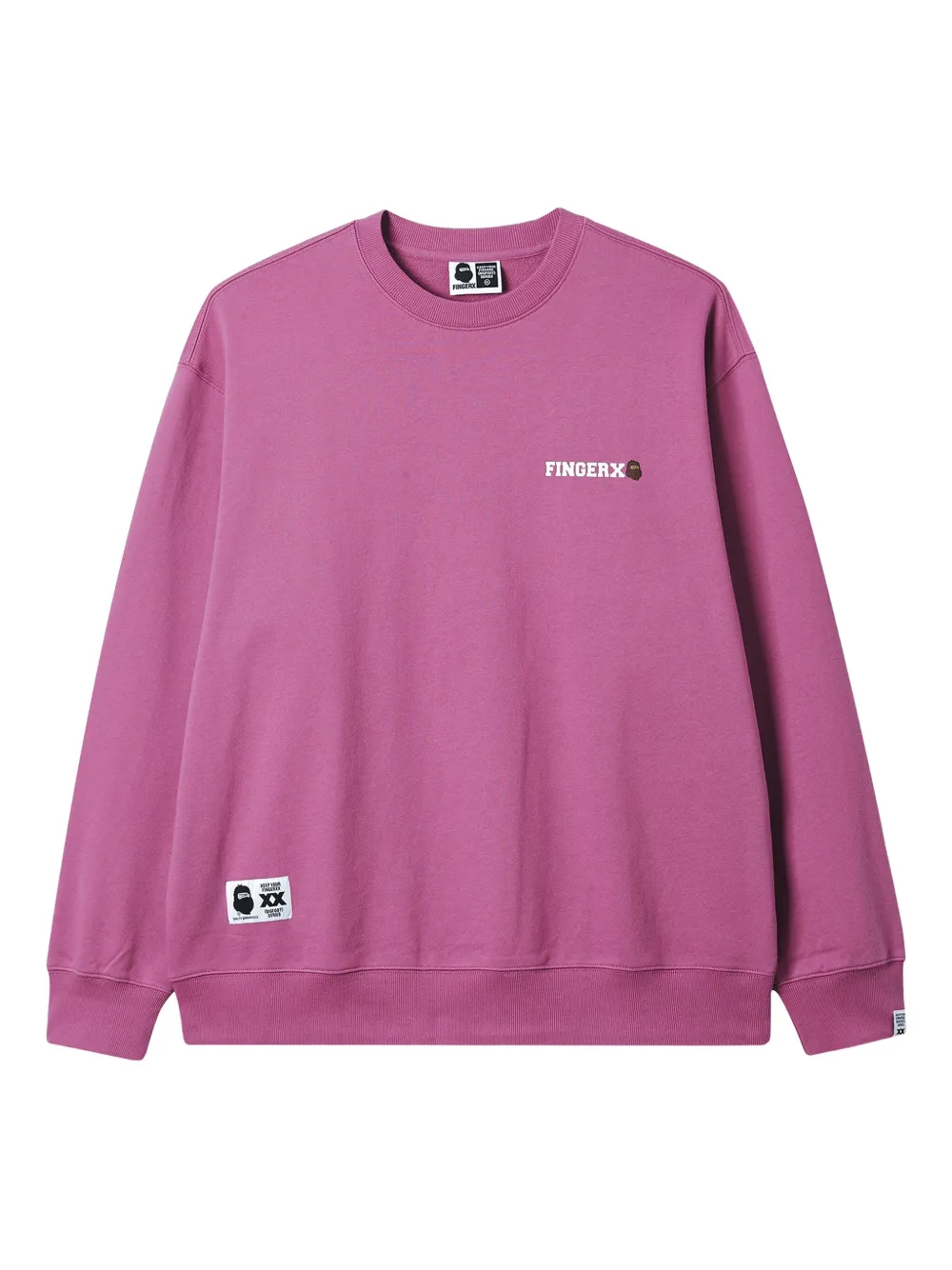 Fingercroxx Fox Head Logo Sweatshirt In Multi
