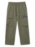 FINGERCROXX drawstring-waist cargo pants - Green
