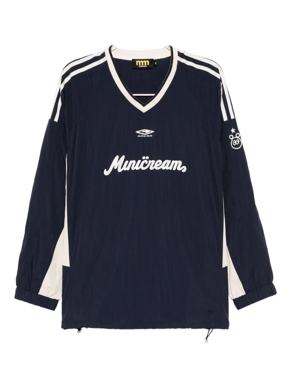 Mini Cream Felpa con logo - Blu