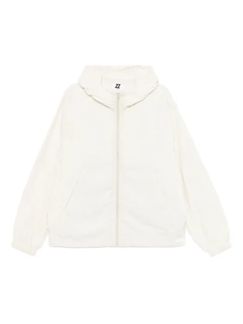 izzue logo-embroidered jacket 