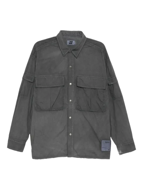 izzue double-pockets long-sleeved shirt
