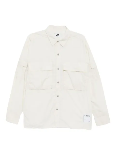 izzue double-pockets long-sleeved shirt