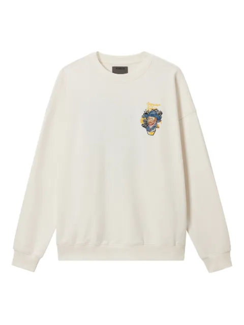Musium Div. Van Gogh embroidered sweatshirt