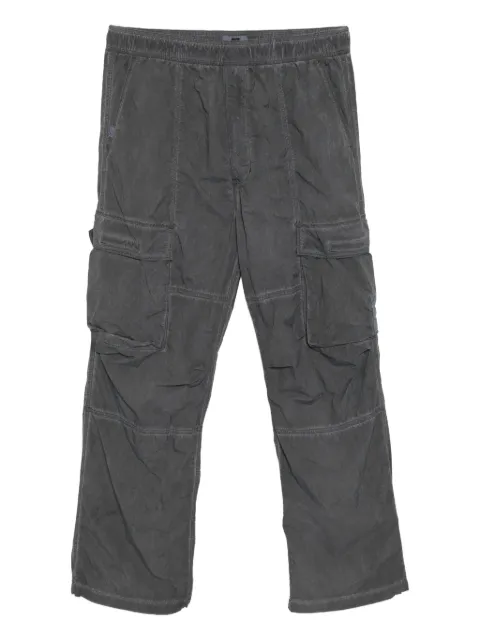 izzue pantalones con logo bordado