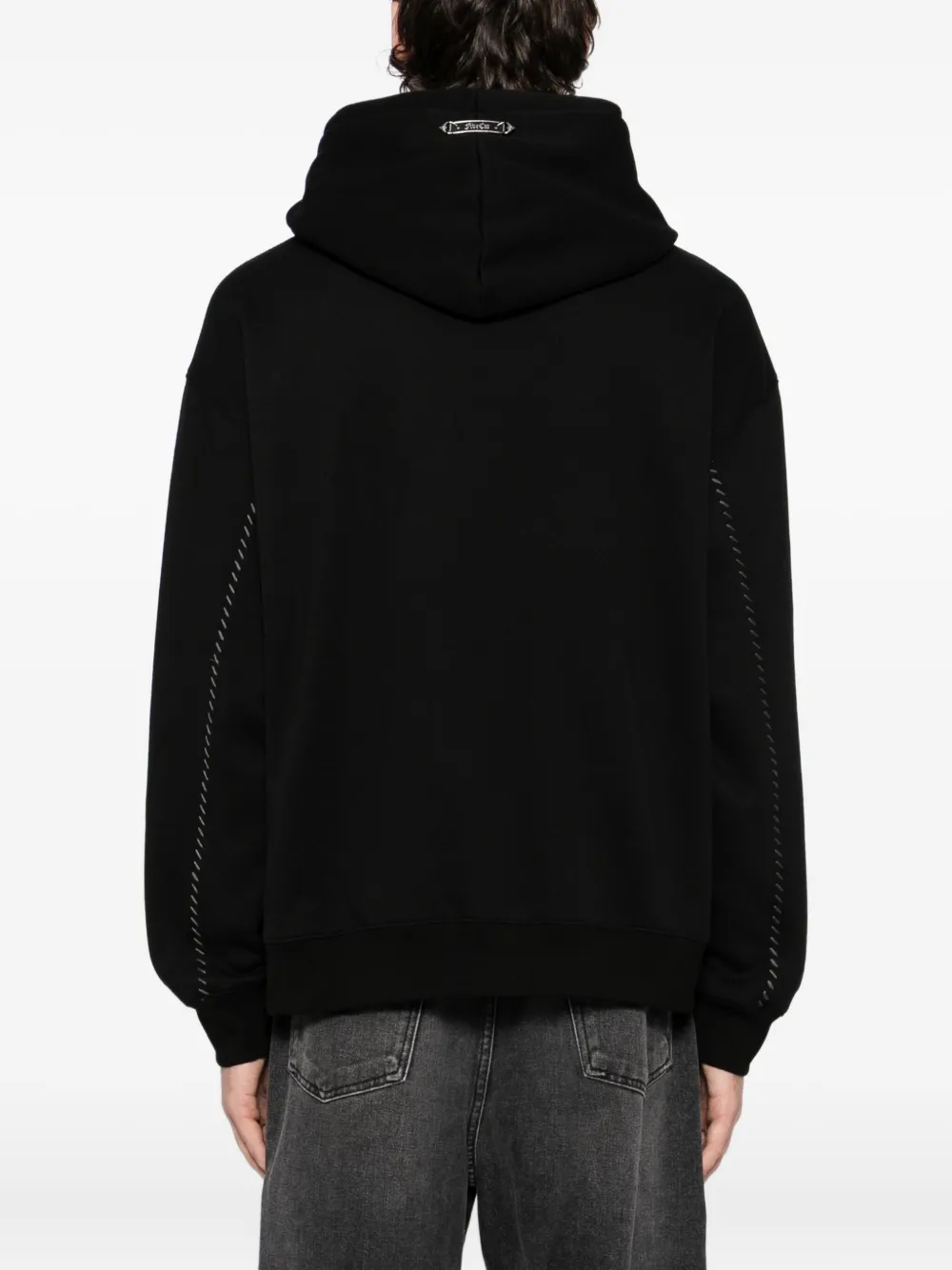 FIVE CM Hoodie met contrasterend stiksel Zwart