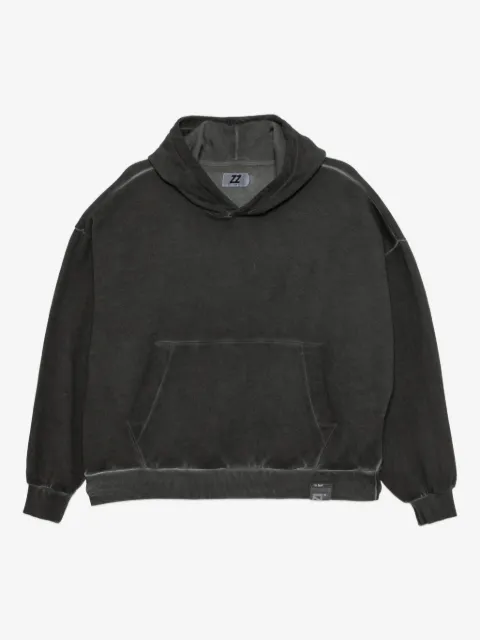izzue graphic-embroidered hoodie