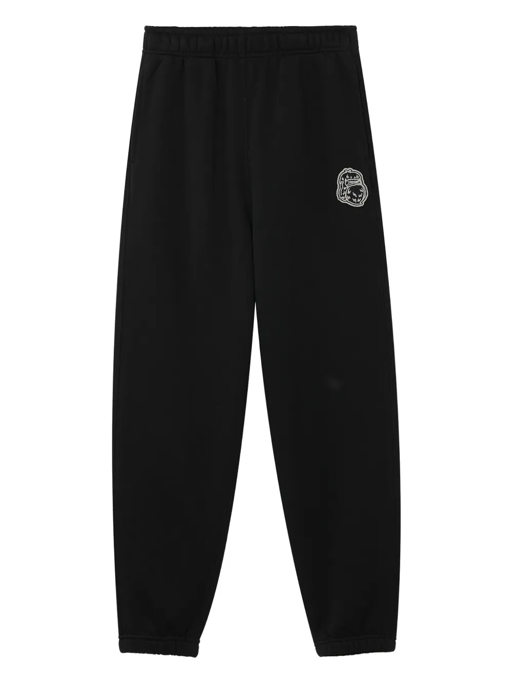 FINGERCROXX embroidered logo sweatpants | Black | Image 1