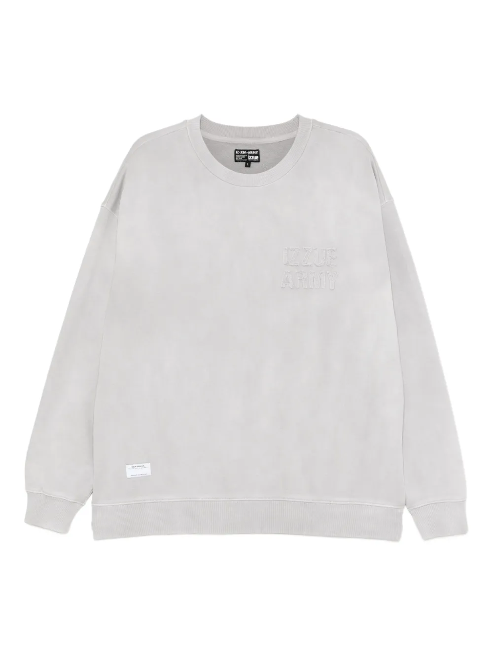 izzue sudadera con logo bordado | gris | Image 1