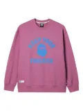 FINGERCROXX graphic-print crew-neck sweatshirt - Purple