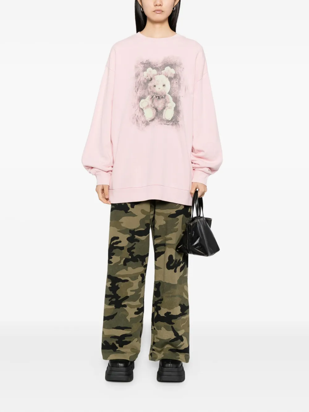 Mini Cream sudadera con estampado gráfico | Sudaderas | Image 2